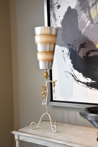 Tivoli Table Lamp, Silver