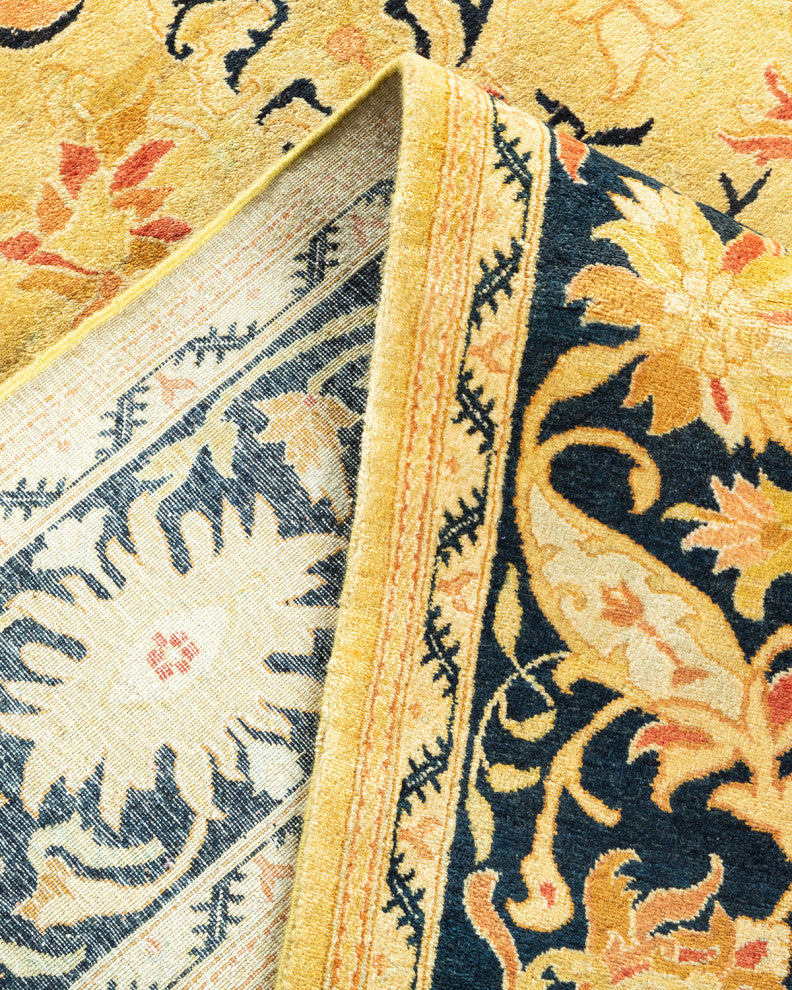 Mogul, One-of-a-Kind Hand-Knotted Area Rug Green, 6'2"x8'10"