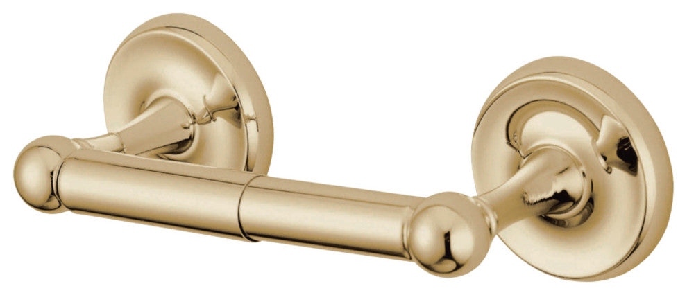Kingston Brass Toilet Paper Holder, Polished Brass