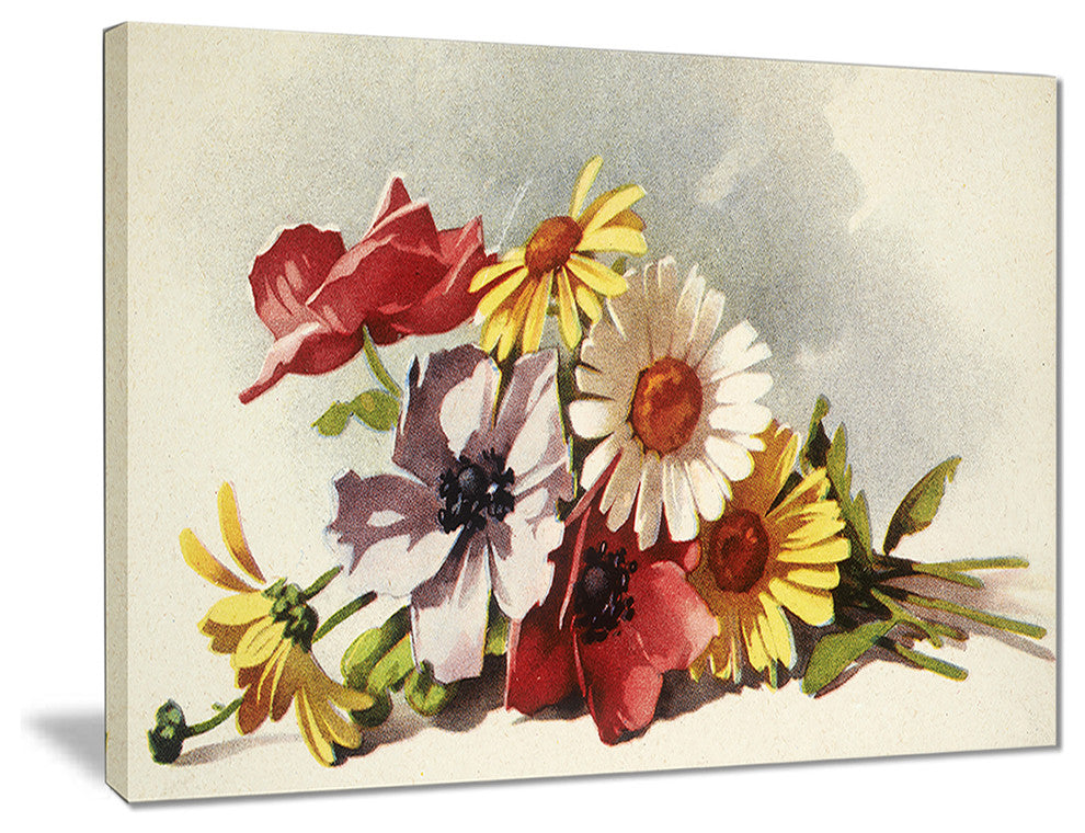 "Flowers" Canvas Print, 40"x30"
