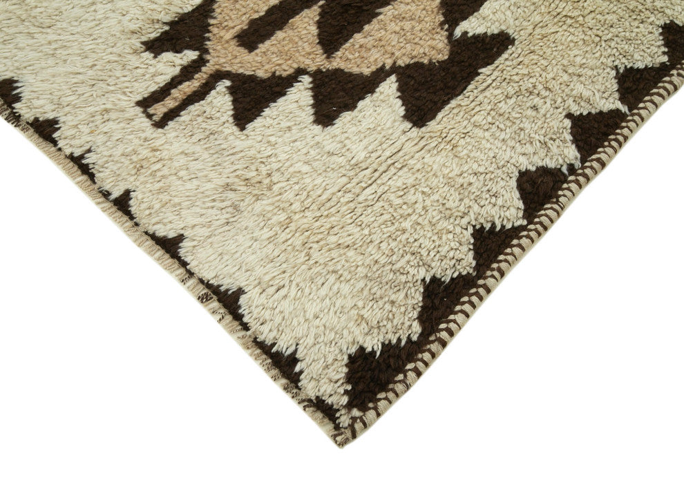 Rug N Carpet - Handmade Turkish 3' 5" x 10' 2" Unique Runner Rug