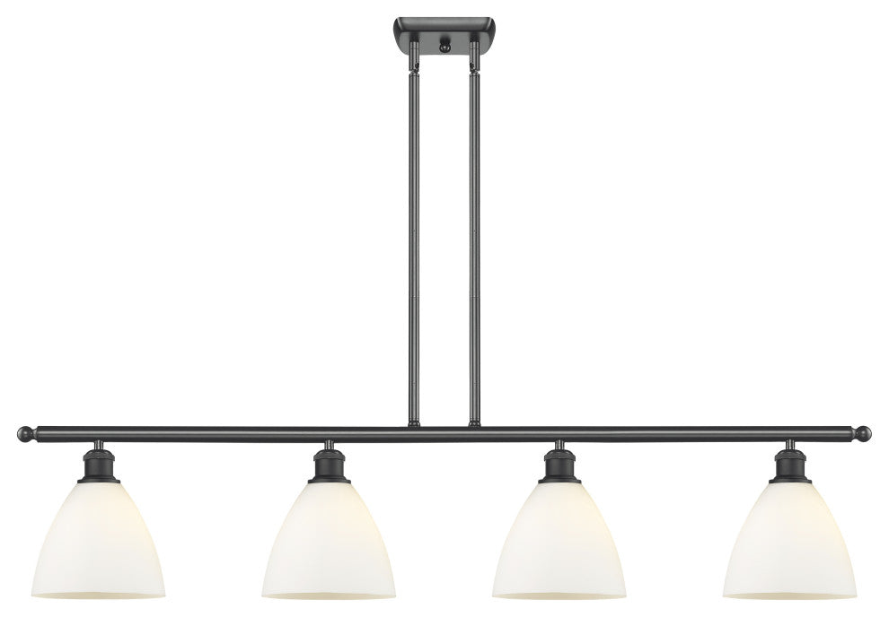 Innovations 516-4I-BK-GBD-751 4 Light Island Light, Matte Black