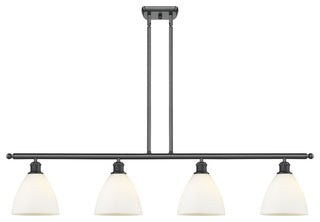 Innovations 516-4I-BK-GBD-751 4 Light Island Light, Matte Black
