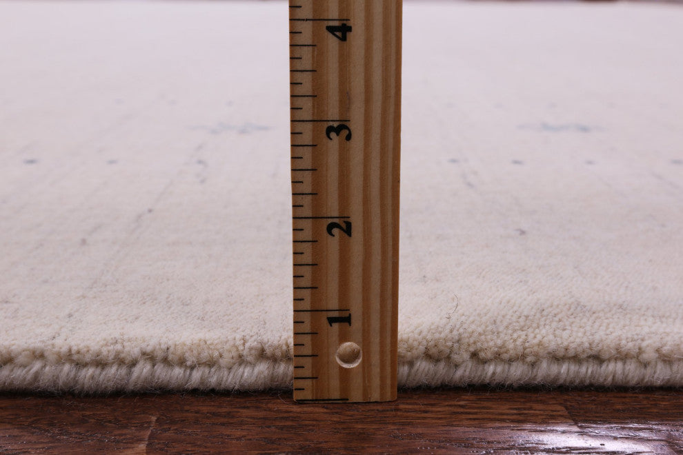 10' 1" X 14' 0" Hand-Knotted Persian Gabbeh Wool Rug Q11367
