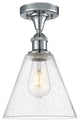 Innovations 516-1C-PC-GBC-84-LED 1 Light Semi-Flush Mount, Polished Chrome