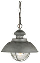 Harwich 10" Outdoor Pendant Textured Gray