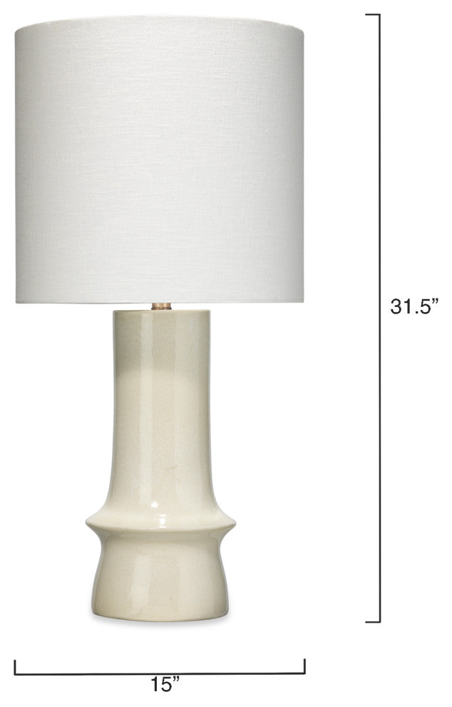 Crest Ceramic Table Lamp
