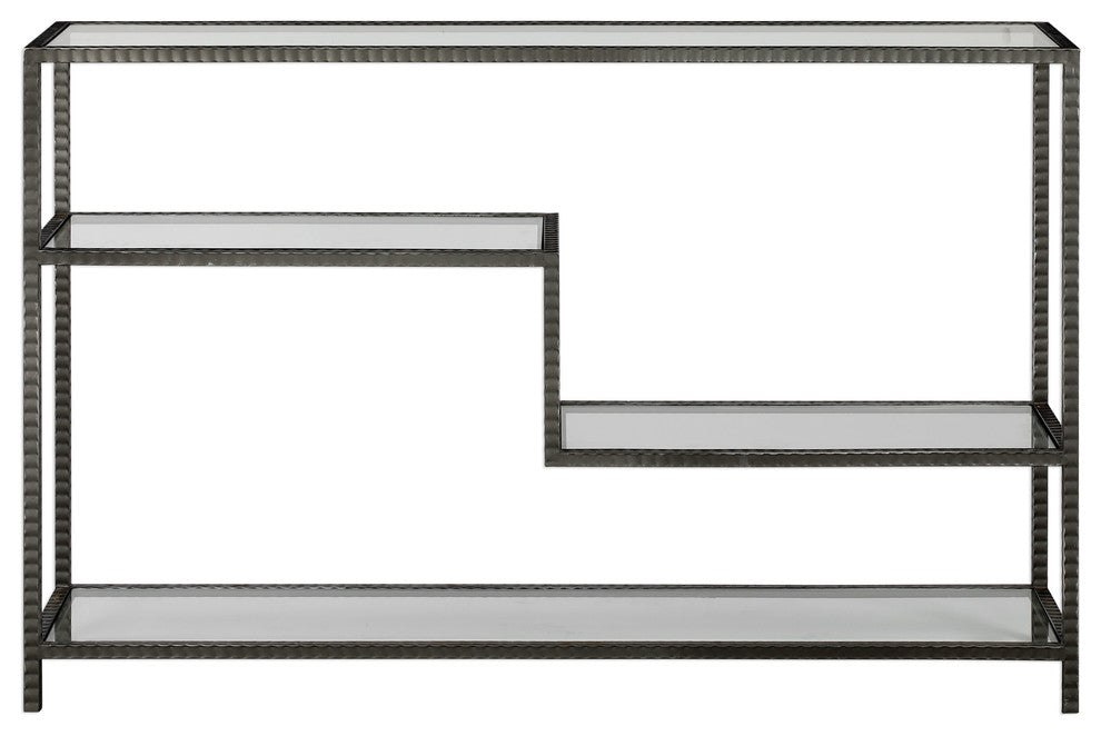 Leo Industrial Console Table