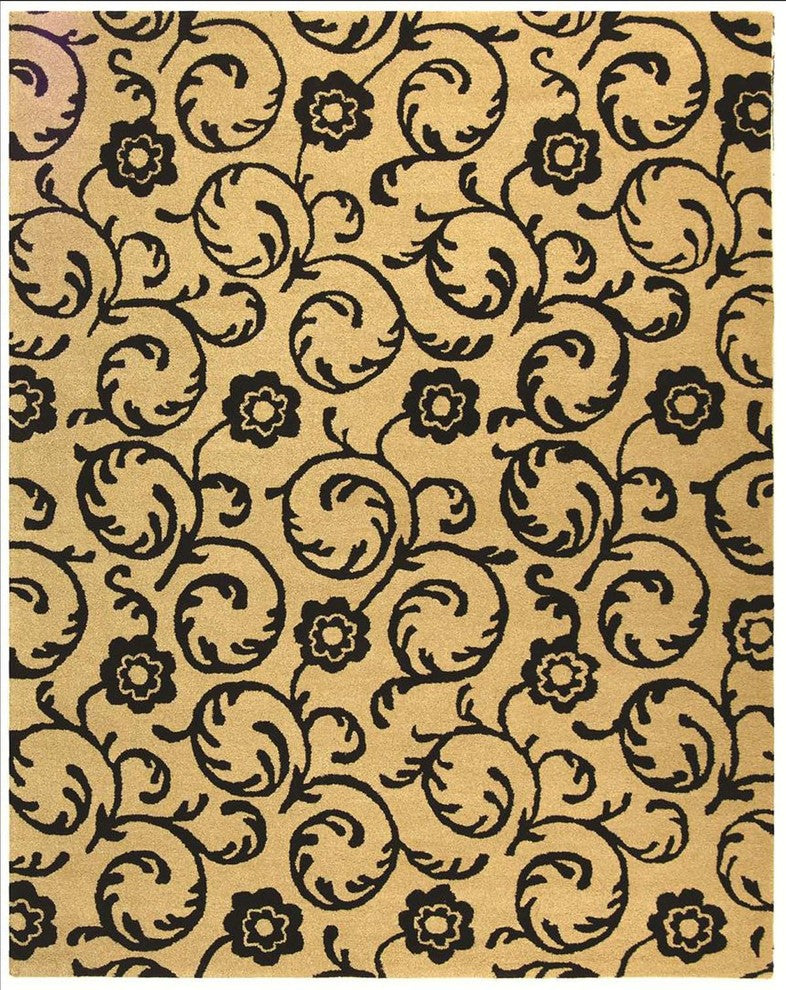 Safavieh Soho soh415a Rug, Beige/Black, 5'0"x8'0"