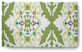 Bombay Medallion Soft Chenille Area Rug, Green, 3'x5'