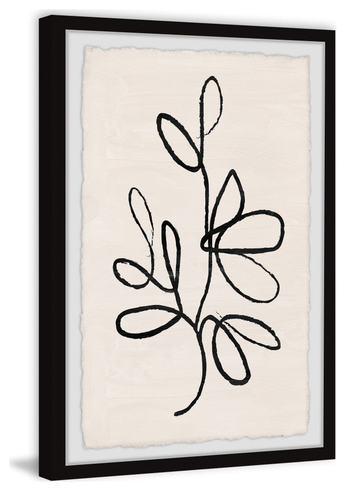 "Brushstroke of Dreams" Framed Painting Print, 24x36