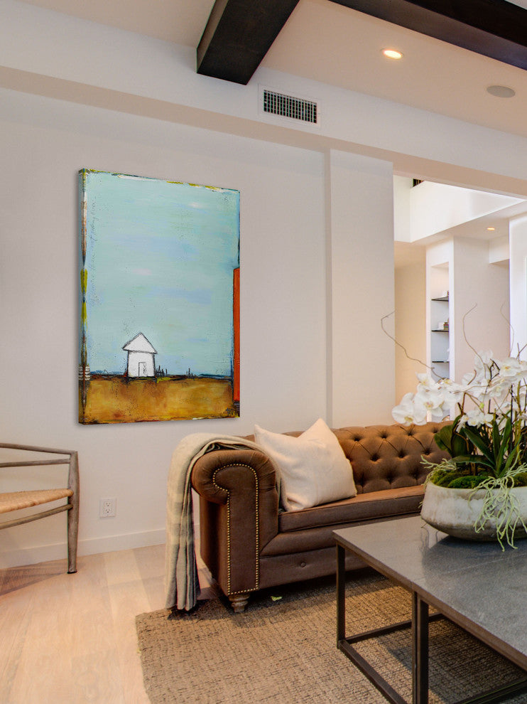 "Balance" Painting Print on Canvas by Tori Campisi