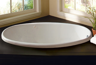 PROFLO PFS5838 Lansford 58" x 38" Drop In Acrylic Soaking Tub - White