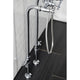 CCK8101DX Freestanding Tub Faucet With Supply Line, Stop Valve, Polished Chrome
