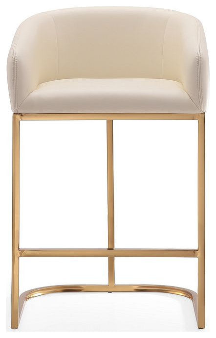 Manhattan Comfort Louvre Counter Stool, Set of 3