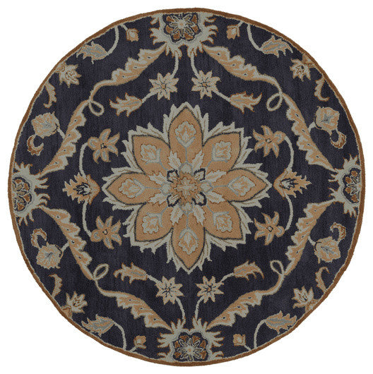 Surya Caesar Area Rugs Style CAE-1113, 6' Round