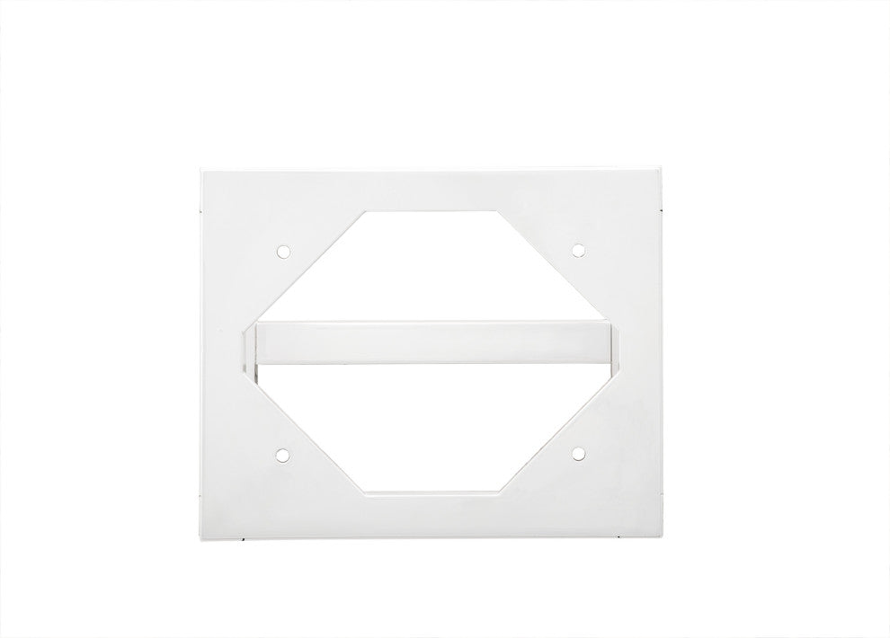 Addison 12"  Wooden Stand for Petite Tower Hutch, Glossy White