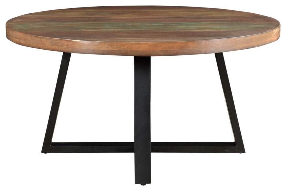 Blossom Reclaimed Wood Round Coffee Table