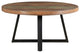 Blossom Reclaimed Wood Round Coffee Table