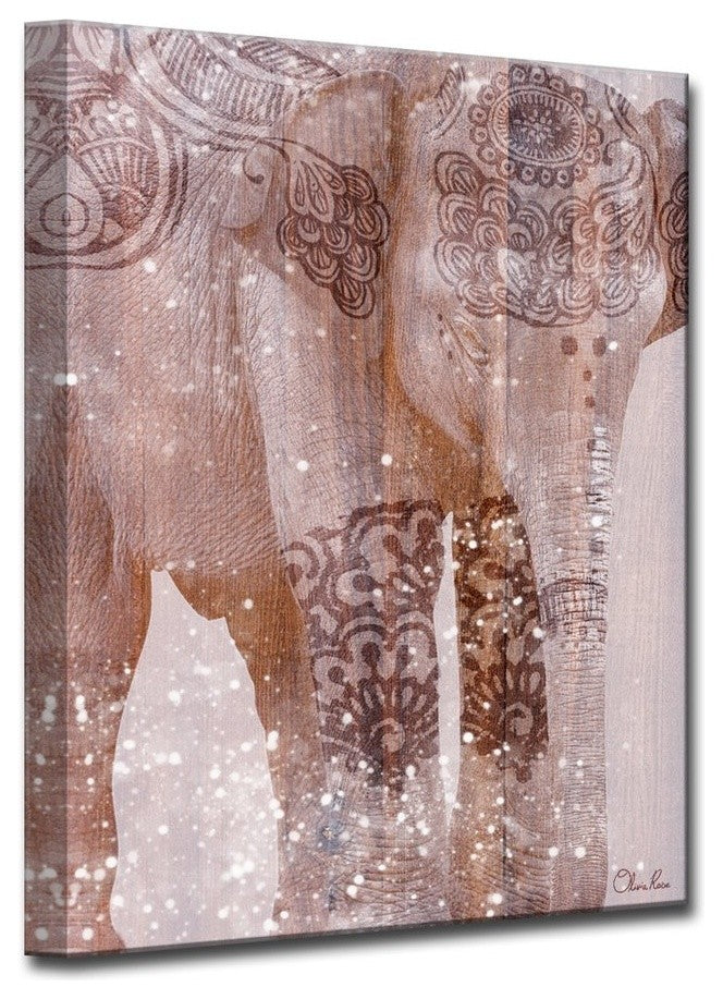 Ready2HangArt 'Wild Zen III' Inspirational Canvas Art by Olivia Rose, 40"x30"