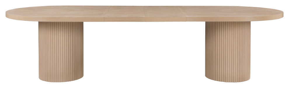 Belinda Oak Wood Dining Table, Oak