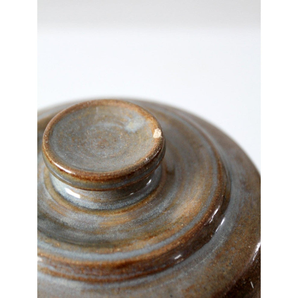 Consigned, Vintage Studio Pottery Jar
