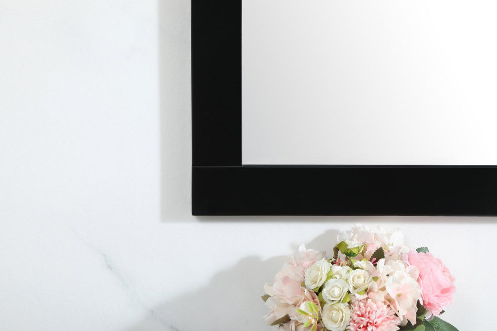 Alice Vanity Mirror, 60"x36", Black