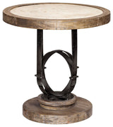 Uttermost Sydney-Light Oak Side Table