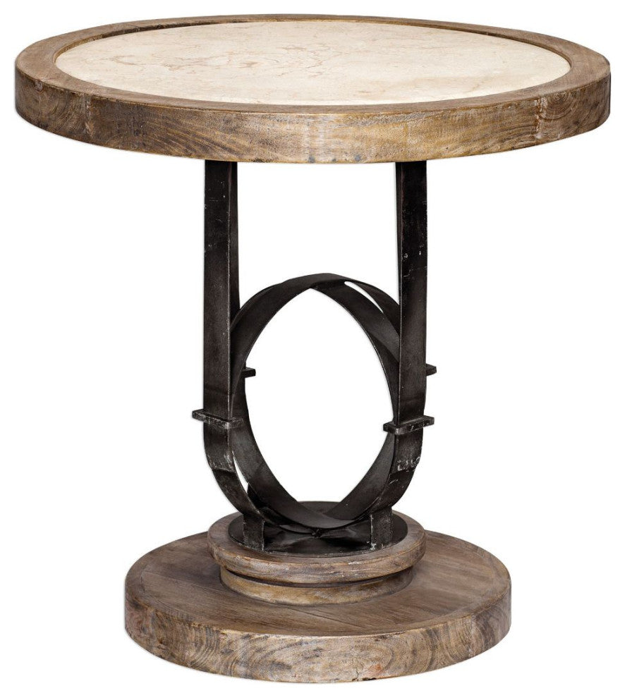 Uttermost Sydney-Light Oak Side Table