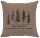 Image Pillow 16x16 Neck of Woods Cotton Taupe