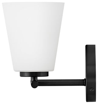 Lark Bri Small Two Light Vanity, Black