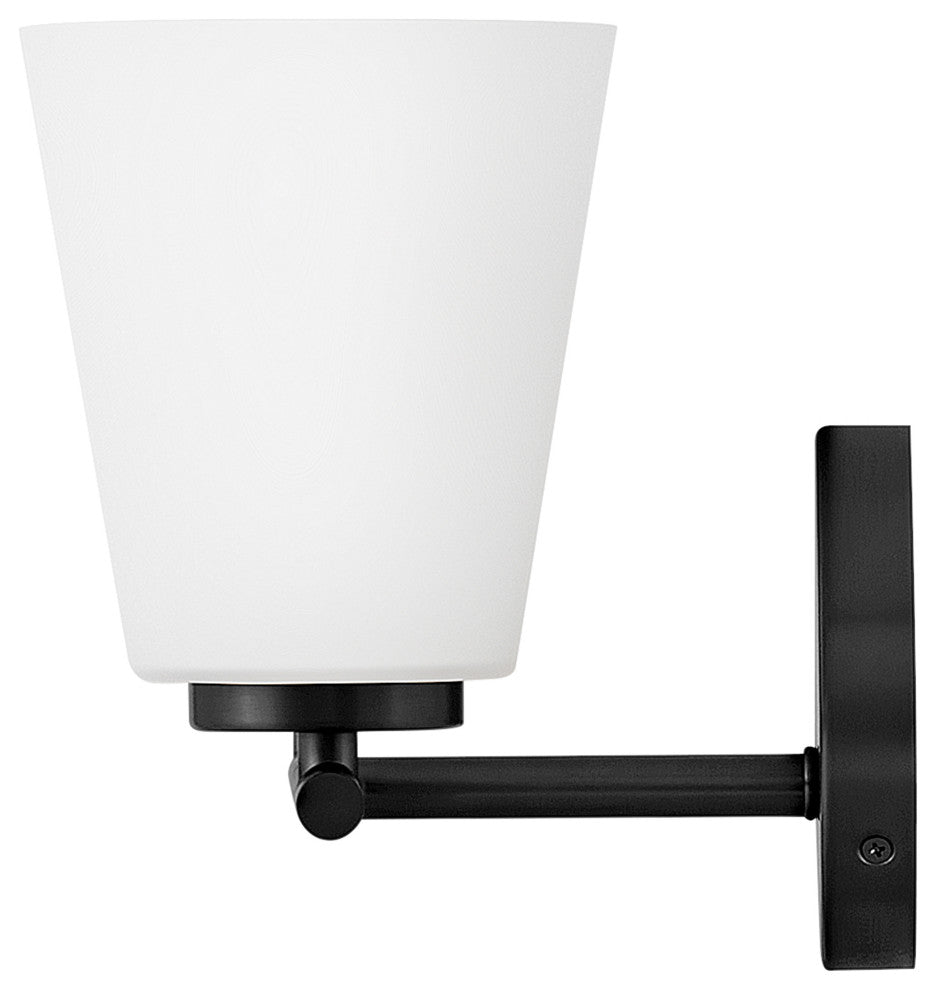 Lark Bri Small Two Light Vanity, Black