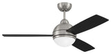 Keen 48" Ceiling Fan, Brushed Polished Nickel