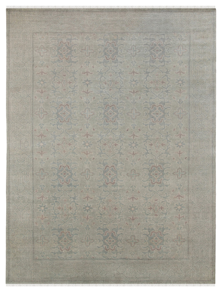Empress Kingsley Area Rug, Blue, 2' x 3', Bordered
