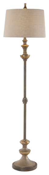 Uttermost Vetralla Silver Bronze Floor Lamp