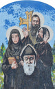 Mosaic Icon, Saints From Lebanon, 42"x62"