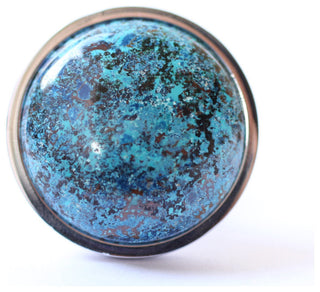 Chrysocolla Stone Knob