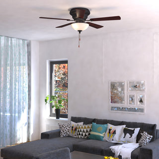 Vaxcel Lighting Expo 42 Expo 42" 5 Blade Indoor Ceiling Fan - Fan - Satin