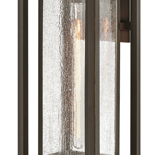 Hinkley Republic Large Wall Mount Lantern, Oil Rubbed Bronze