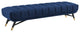 Adept Upholstered Velvet Bench