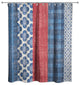 Patriotic Patchwork 71"x74" Shower Curtain