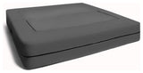 Zipline Big Kids Modular Sofa and Ottoman, Charcoal