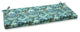 Pretty Paisley Navy Bench Cushion