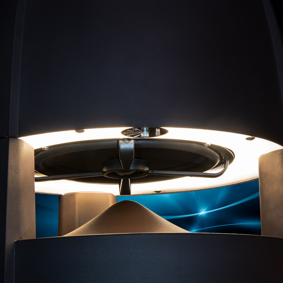 8" Omni 360Â° Speaker & LED Path Light 200W Full Range IP65
