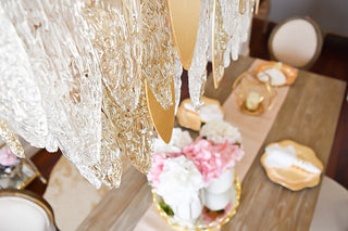 Maxim 32326CLCMP Majestic 18 Light 40"W Linear Chandelier - Gold Leaf