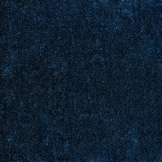 Haze Solid Low-Pile Navy 6' Square Area Rug