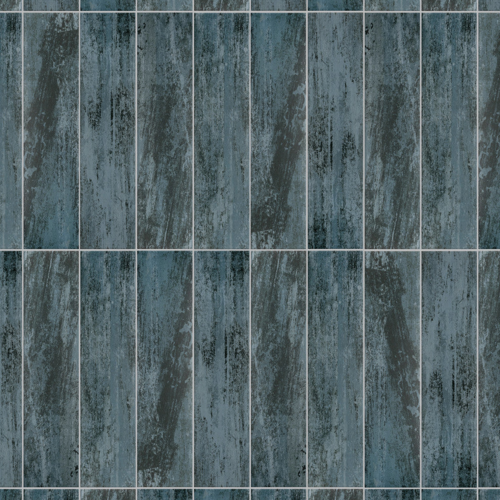 Cassis Black Porcelain Floor and Wall Tile Sample