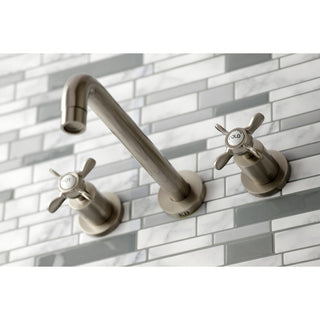 KS8028BEX Two-Handle Wall Mount Tub Faucet, Brushed Nickel