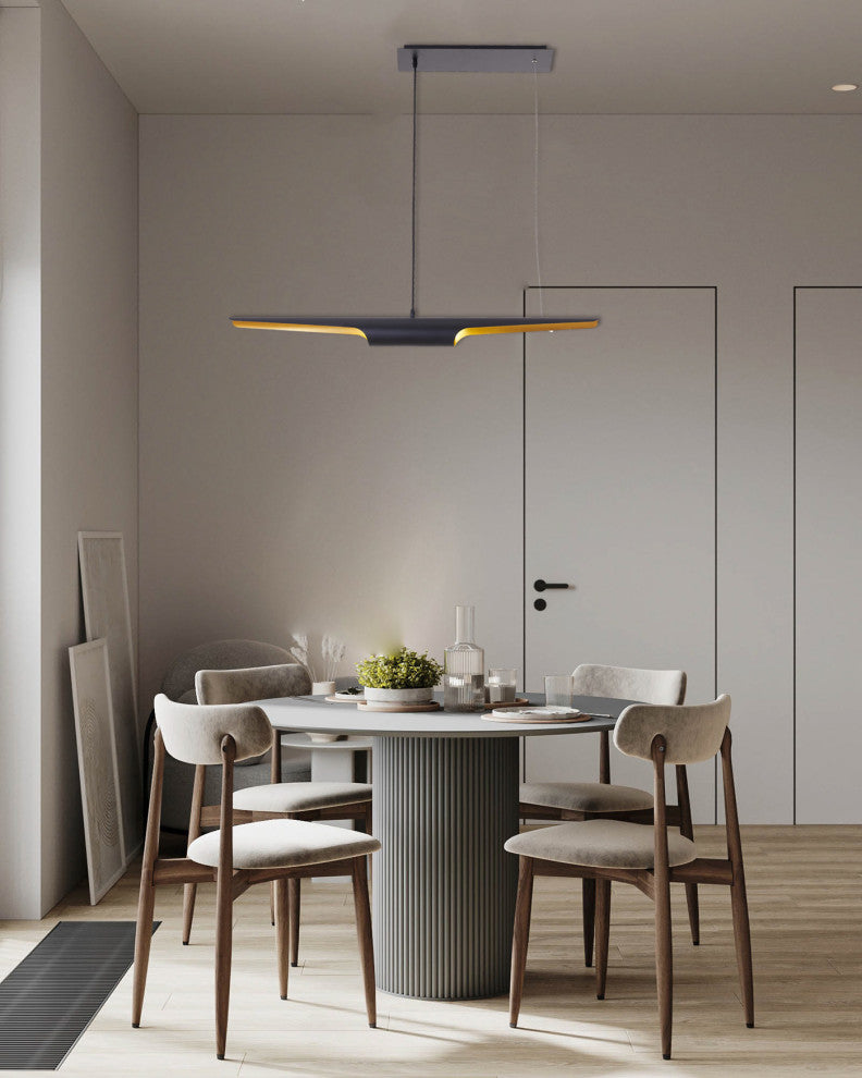 Minimalist Linear Pendant Light