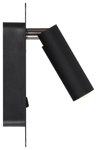 Villa LED Reading Light, Matte Black